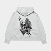ACE White Oversized Hoodie